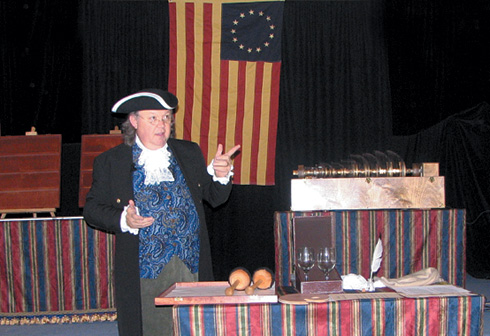 benjamin franklin assembly show