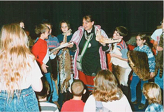 Native American school assembly 1 resized 600