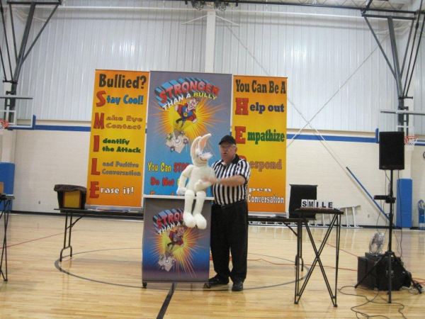 Stronger Than a Bully school assembly