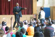 Martin Luther King school assembly