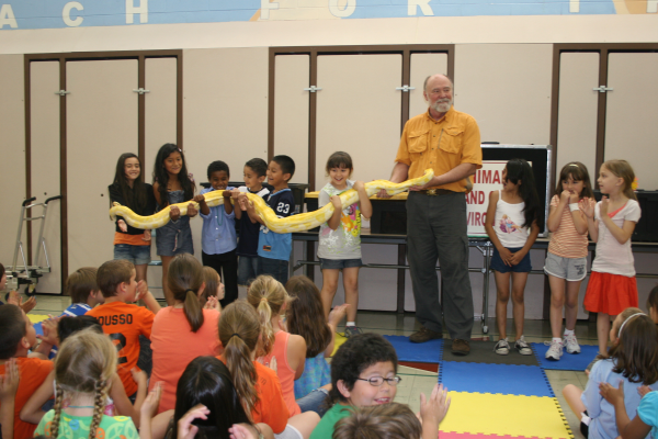 live animal school show