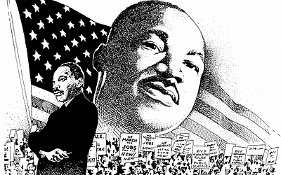 Martin Luther King school show resized 600