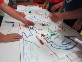 Program robots at Mobile Ed's STEAM Museum