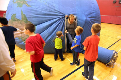 Earth Dome - Educational School Assembly Program - Mobile Ed Productions