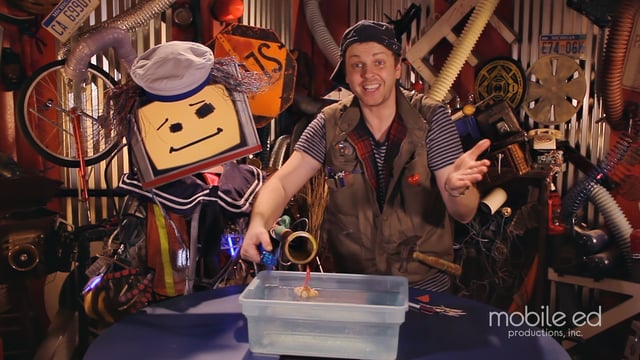 Make your own sailboat | Handy Dan the Junkyard Man | Mobile Ed Productions