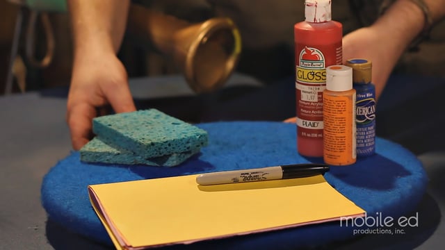 Gather Your Art Supplies | Handy Dan the Junkyard Man | Mobile Ed Productions