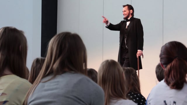 Living history with Abe Lincoln in your school
