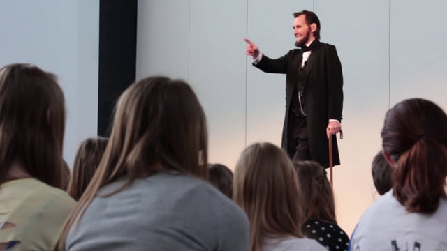 Living history with Abe Lincoln in your school Living history with Abe Lincoln in your school