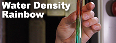 Water Density Rainbow Water Density Rainbow