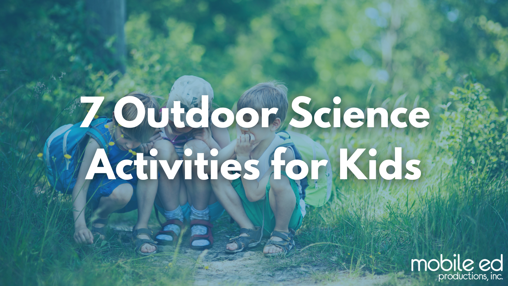 7-14 Outdoor Science Blog