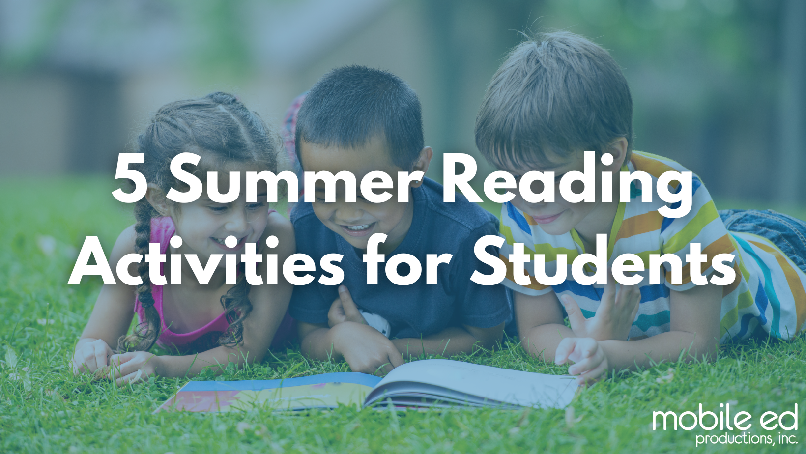 Summer Reading Activities Blog Image
