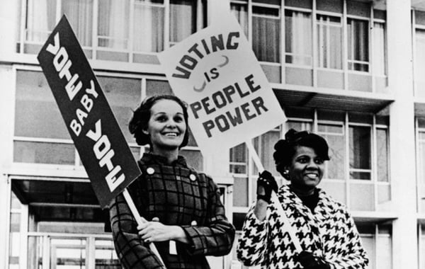 Vote, Baby, Vote!  Voting is People Power!