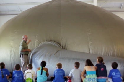 Portable Planetarium for Schools